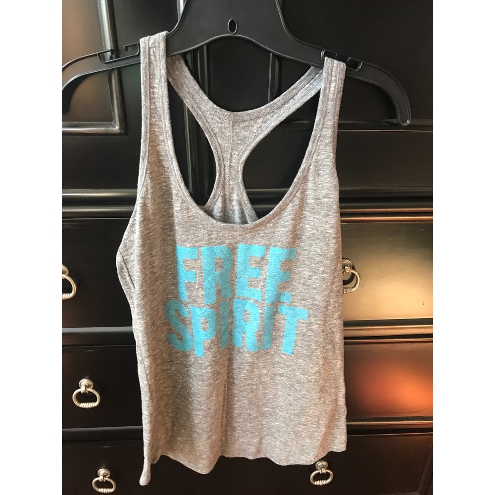 NEVER WORN heather grey Old Navy workout tank (xs)